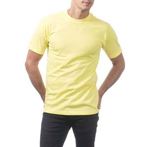 Camisetas de manga corta para hombre, ropa de verano de algodón 100% para hombre, camisetas de talla grande con bordado de Color personalizado y cuello redondo para hombre - Product Image 3