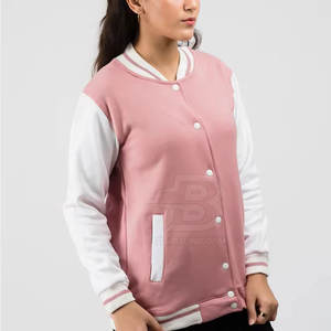 Veste Letterman pour femmes avec logo personnalisé, nouvelle veste d'hiver fabriquée au Pakistan - Product Image 6