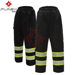 Salopette personnalisée avec logo personnalisé, classe 1 ANSI, imperméable, haute visibilité, fluorescente, vêtements de travail de sécurité industrielle - Product Image 2