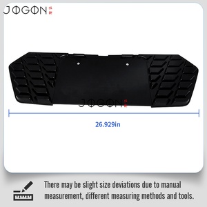 Pour <span class=keywords><strong>Chevrolet</strong></span> <span class=keywords><strong>Corvette</strong></span> C8 Stingray Z51 HTC Coupé 2020 2021 2022 2023 2024 2025 Cache de plaque d'immatriculation arrière en plastique ABS - Product Image 6