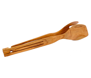 Diseño personalizado Toast Tong de madera La mejor calidad Hotel Hogar Utensilios de madera Diseño antiguo Suministros superiores - Product Image 3