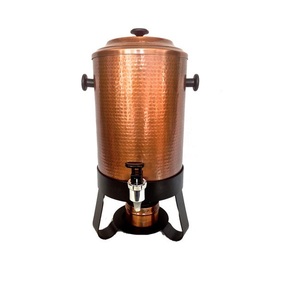 Ayurveda Health Benefits <b>Drinking</b> <b>Water</b> Dispenser Copper <b>Water</b> Dispenser Hammered Design for Kitchenware Accessories Usage Item - Product Image 2