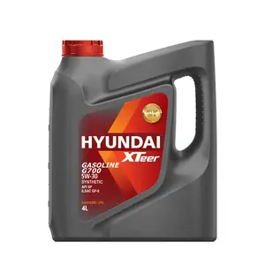 Gasolina e GLP, 5W-30 / SP / GF-6, semi-sintético, 'Gasolina G700' [Hyundai XTeer]