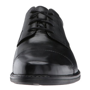 รองเท้าหนังสีดำสำหรับผู้ชาย ชุดพรีเมียม คุณภาพสูง ระบายอากาศได้ดี ฝีมือประณีต ทนทาน ดีไซน์ทางการ ปรับแต่งได้ - Product Image 6