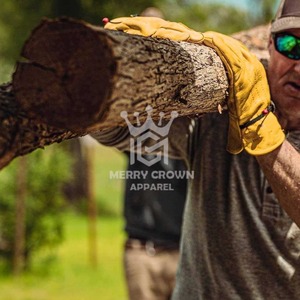 ถุงมือทำงานมีสไตล์คุณภาพระดับพรีเมียมพร้อมพิมพ์โลโก้ที่กำหนดเองหนังกันน้ำขนาดบวกขายส่ง - Product Image 3