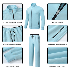 Combinaison de jogging deux pièces de qualité supérieure pour hommes, vêtements de sport écologiques pour l'hiver - Product Image 4