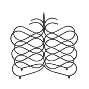 Support de rangement de bouteille de vin en acier massif pour cuisine décoration de la maison table à manger champagne vin présentoir support bar 2024 - Product Image 3