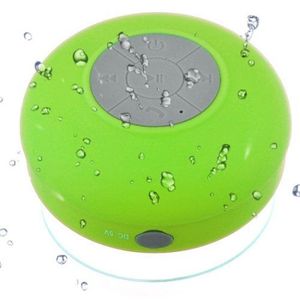 Mini haut-parleur de douche Bluetooth étanche IPX6 avec microphone et LED verte - Product Image 1