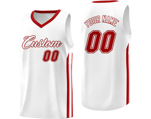 Maillot de basket-ball léger 100% polyester de qualité supérieure chemise grande taille à séchage rapide vêtements de basket-ball imprimés avec logo personnalisé - Product Image 6