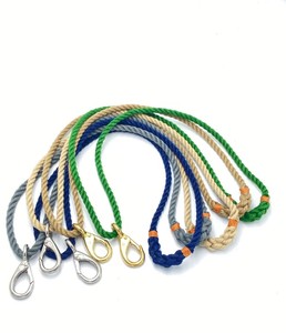 Monkey Fist Knot Keychain W/ Brass Shackle - 4.5" Long - Handmade Sailor Rope <b>Key</b> <b>Ring</b> - Nautical Jewelry Gift - Product Image 1
