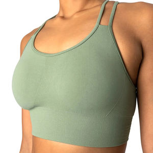 Conjunto de Yoga Profesional para Mujer, Talla Grande, Suave, para Uso en Exteriores, 2 Piezas, Antibacteriano, Ecológico, de Alta Calidad, Gran Venta - Product Image 6