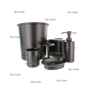 ชุดห้องน้ำเจ็ดชิ้นสแตนเลสสีเงินชุดห้องน้ำดีไซน์แบบได้เปรียบ - Product Image 6