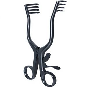 Juego de Retractores Quirúrgicos Manuales Autoajustables Weitlaner, Instrumentos para ORL, Hospital, Clínica, Clase I, 4x4 Dientes, Acero Inoxidable, CE - Product Image 3