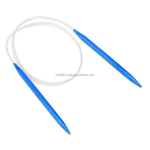 Aiguille à tricoter circulaire personnalisée (bois certifié 24-100 cm) 96 cents pour travaux d'aiguille - Product Image 5