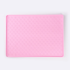 Portable Étanche Silicone Pet chat <span class=keywords><strong>Chien</strong></span> <span class=keywords><strong>anti</strong></span>-<span class=keywords><strong>débordement</strong></span> Bol Tapis <span class=keywords><strong>pour</strong></span> Nourriture et Eau Alimentaire Tapis Antidérapant <span class=keywords><strong>Chien</strong></span> Tapis D'alimentation - Product Image 5