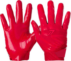 Gants de football américains antidérapants de haute qualité avec paume collante, service OEM pour les joueurs de ligne, gants de football durables, fabricant - Product Image 1