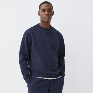 Sweat-shirt en molleton de haute qualité noir avec logo personnalisé pull pour hommes et femmes chaud hiver sweat à capuche décontracté OEM/ODM - Product Image 5