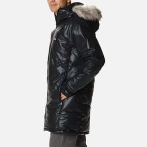 Respirant hiver décontracté Sport conception personnalisée mode élégant grand long Parka vers le bas hommes veste avec capuche pour garçons - Product Image 6