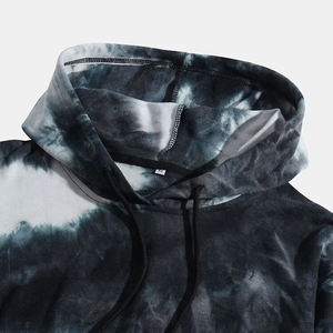 Haute qualité 100% coton anti-rides surdimensionné à capuche hommes veste d'hiver personnalisé Sublimation conception Logo solide polaire 3XL - Product Image 3