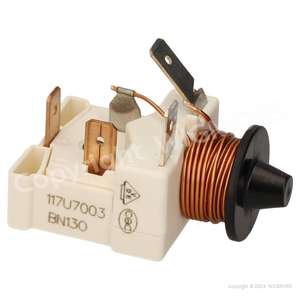 Relais de démarrage pour compresseurs Danfoss & Secop 117U7003 - Product Image 1