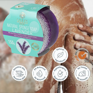 Jabón Orgánico Natural Hecho a Mano OEM/ODM, Etiqueta Privada Original, Jabón en Barra Herbal Nutritivo de 150g para Limpieza Corporal - Product Image 2