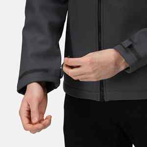 Chaqueta Softshell Ligera para Hombre con Capucha Impermeable, Ropa Deportiva Personalizada para Correr y Escalar, Tejido de Poliéster, Venta al por Mayor - Product Image 2