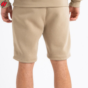 2025 Custom <b>Men's</b> Summer Streetwear <b>Hoodie</b> <b>and</b> <b>Shorts</b> <b>Set</b> Breathable 2-Piece <b>Set</b> with OEM Solid Color for Winter - Product Image 4