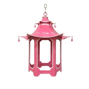 Wholesale <b>Pink</b> Pagoda Lantern Home <b>Decor</b> Metal Ornament Hanging Candle Holder Tabletop Decoration Gift In Reasonable Price - Product Image 4