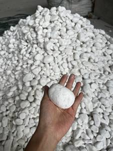 Tumble en marbre Cailloux blancs Pierres blanches paysage - Product Image 4