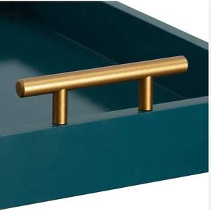 Bandeja de madera hecha de bandeja de madera Platos de servicio para el hogar Utensilios de cocina Accesorios Suministros en precio atractivo - Product Image 4