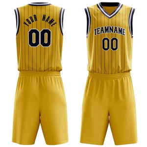 Nouveaux maillots de basket-ball personnalisés, ensemble de vêtements de sport, respirant, séchage rapide, manches courtes, ensembles d'uniformes de basket-ball à vendre - Product Image 5