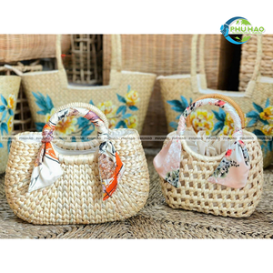 BOLSO DE MANO DE JACINTO DE AGUA de alta calidad Moda sostenible para mujer Bolso de mano Bolso de mujer para mujer Cestas de mujer - Product Image 4