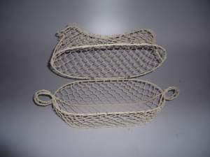 Modern Design Wire Metal Fruit Organizer <b>Basket</b> Set <b>with</b> <b>Handle</b> for Fruit and Vegetable Storage - Product Image 5