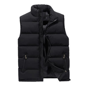 Gilet Matelassé D'hiver Pour Homme à Capuche Amovible - Imperméable, Coupe-vent, Sans Manches - Pour Activités Outdoor
