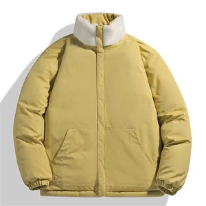 OEM de diseñador de los hombres de invierno Stand Collar Bubble Jacket Zip-up personalizado Puffer con transpirable High Street Style para uso al aire libre - Product Image 2