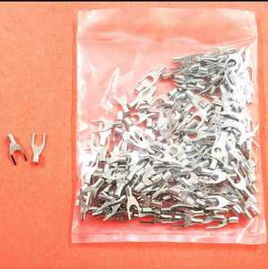 Bornes de câblage en plastique non isolées de type fourche à sertir - Écologiques et faciles à installer - Product Image 4