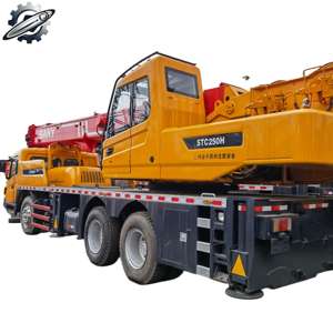 รถเครนไฮดรอลิกเคลื่อนที่ Sany STC250H ขนาด 25 ตัน บูมยืดหดได้ 47.5 เมตร ยี่ห้อจีนแท้ ชั่วโมงการทำงานต่ำ ได้รับการรับรองมาตรฐาน CE - Product Image 1