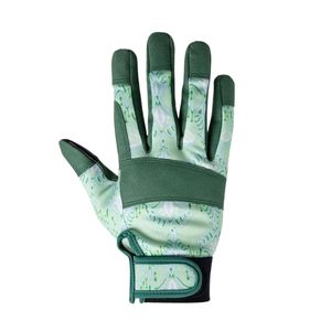 Gants de jardinage en cuir imperméable enduit de PU en latex de nitrile femmes hommes gants de protection respirants pour l'extérieur - Product Image 2