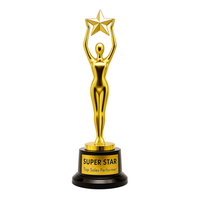 Trophée Métallique Personnalisé de Grande Taille pour Souvenir d'Entreprise, Récompense Sportive, Récompense