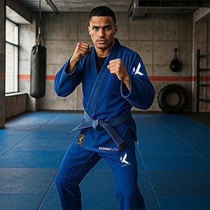 Ligero Unisex BJJ Gi venta al por mayor uniforme de artes marciales Jiu Jitsu brasileño Kimono logotipo personalizado OEM equipo de lucha - Product Image 5