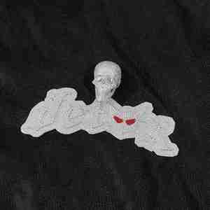 Pendentif personnalisé en forme de lettre en moissanite taille brillant rond avec argent sterling 925 pour homme, plaqué or 14 carats, style hip-hop glacé - Product Image 2