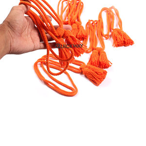 Uniforme de cérémonie de couleur orange personnalisé de haute qualité fabrication de cordon de chapeau quantité en vrac pour équipement de défense personnelle - Product Image 6