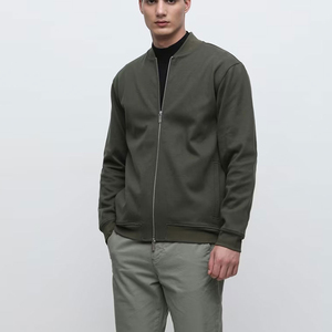 Chaqueta Bomber de invierno 2025 para hombre, resistente al agua, a prueba de viento, diseño personalizado, manga larga, tela polar, logotipo frontal, calle principal - Product Image 4