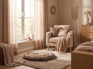 Cama Redonda Transformable para Mascotas (Textil) 72×72 - Product Image 2