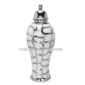 Más vendidos diseño atractivo azul y blanco forma redonda hogar decorativo jengibre tarro nuevo elegante Hogar y utensilios de cocina - Product Image 6