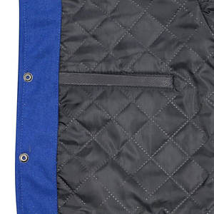 Vestes de bombardier de baseball universitaire pour femme OEM en gros vestes d'hiver coupe-vent de baseball universitaire personnalisées - Product Image 4