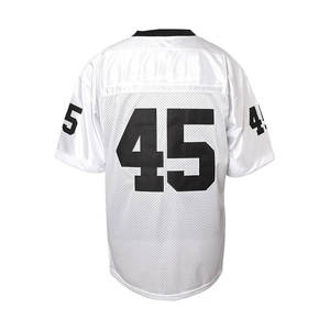 Cómoda camiseta de fútbol americano de gran tamaño para Unisex Pakistán hizo precio barato camiseta de fútbol americano de gran tamaño - Product Image 2