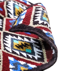 Western Show Horse Saddle Blanket Diseño de Nueva Zelanda Manta de sillín de lana hecha a mano Top Wool Saddle Pad Size - Product Image 6