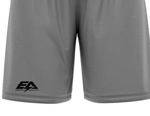 Short de basket-ball d'équipe personnalisé pour hommes, séchage rapide, respirant, maille intégrale, design OEM, coupe unie, imprimé pour adultes, option - Product Image 3