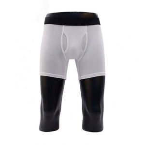 Sous-vêtements pour hommes, sexy, classiques, respirants, à séchage rapide, antibactériens, taille personnalisée, boxer court fin et doux, coton et élasthanne - Product Image 4